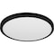 Progress Lighting Everlume Collection Black 18" Edgelit Round Trim Ring P860052-031 - alternate 2
